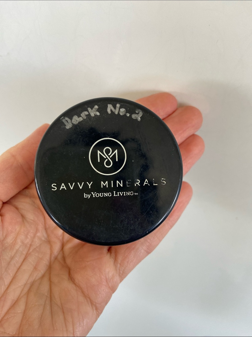 Savvy Minerals Dark No. 2 - Young Living Loose Mineral Foundation Dark #2